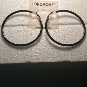Jordache Hoop Pierced Earrings (New)